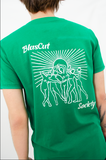 BlasCut Society Yeşil Erkek T-shirt - BlasCut - Yaz Modası