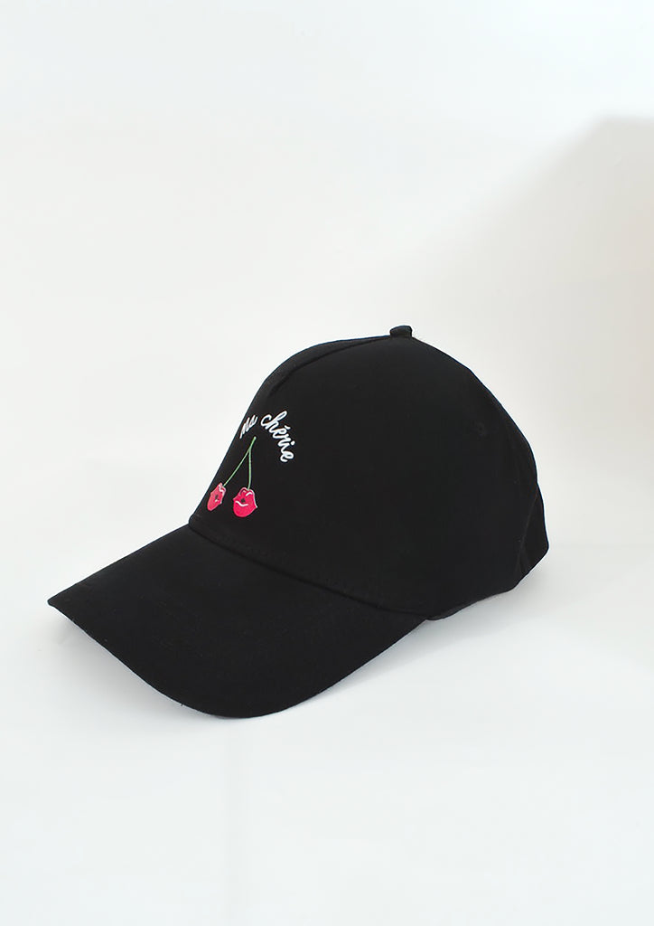 Cherry Siyah Şapka