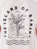 Island of Banana Beyaz Erkek T-shirt - BlasCut -Tarzını arttır
