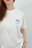 Life is better at beach beyaz kadın t-shirt - BlasCut - Yaz Modası