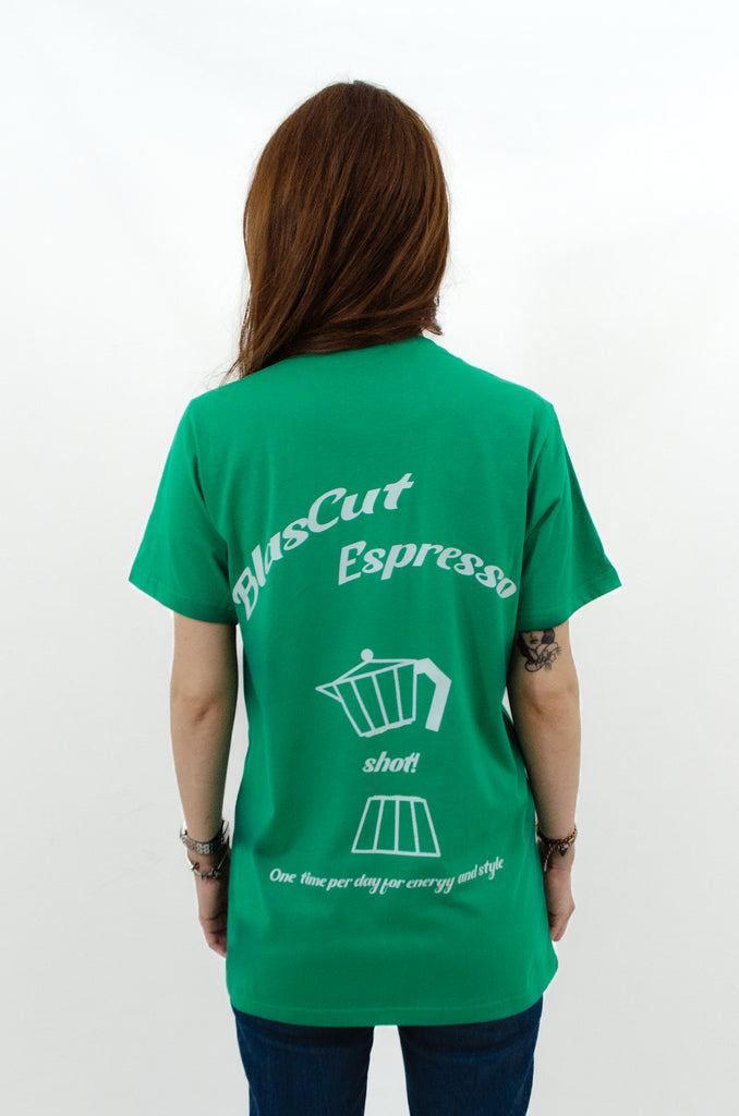 BlasCut Espresso Yeşil Kadın T-shirt - BlasCut - Yaz modası