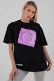 BlasCut Condom Siyah Kadın T-shirt - BlasCut - Tarzını arttır