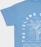 Island of Banana Mavi Kadın T-shirt - BlasCut- Tarzınızı arttırın