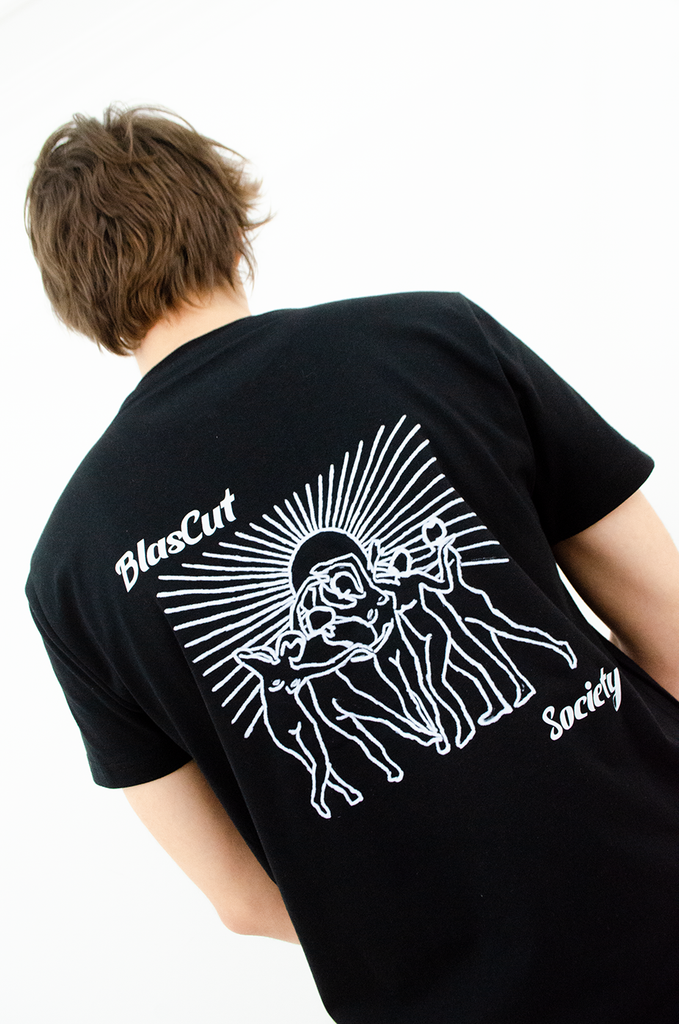 BlasCut Society Siyah Erkek T-shirt - BlasCut - Yaz Modası