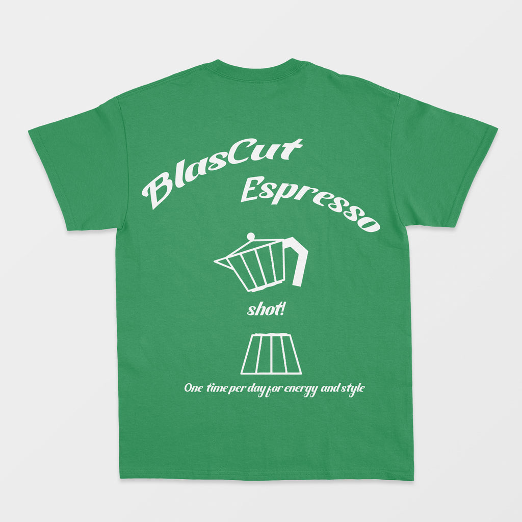 BlasCut Espresso Yeşil Erkek T-shirt - BlasCut - Yaz Modası