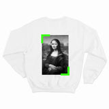 Mona In BlasCut Beyaz Erkek Sweatshirt