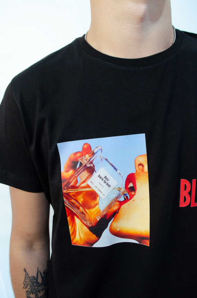 Drink BlasCut Siyah Erkek T-shirt - BlasCut - Tarzını arttır
