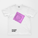 BlasCut Condom Beyaz Kadın T-shirt