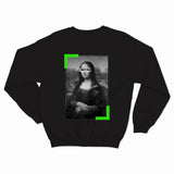 Mona In BlasCut Siyah Kadın Sweatshirt