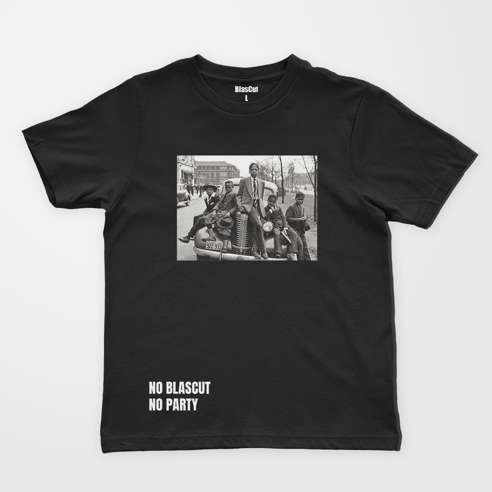 BlasCut Gang Siyah Erkek T-shirt - BlasCut - Tarzını arttır