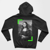 Mona In BlasCut Siyah Kadın Hoodie
