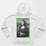 Mona In BlasCut Beyaz Kadın Hoodie